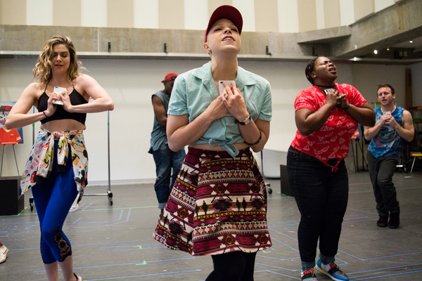 Photo Coverage: In Rehearsal with Fan Favorite BE MORE CHILL Image