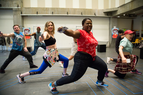 Photo Coverage: In Rehearsal with Fan Favorite BE MORE CHILL Image