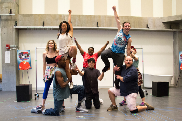 Photo Coverage: In Rehearsal with Fan Favorite BE MORE CHILL Image
