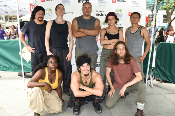 Photo Coverage: Cast Members From WAITRESS, SPONGEBOB, and More Perform at Broadway In Bryant Park Image