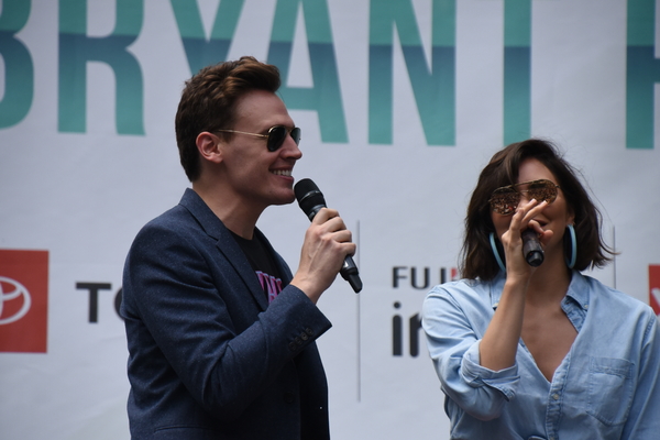 Photo Coverage: Cast Members From WAITRESS, SPONGEBOB, and More Perform at Broadway In Bryant Park Image