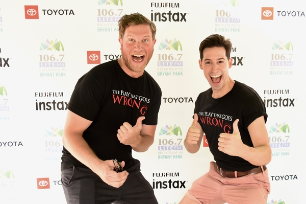 Photo Coverage: Cast Members From WAITRESS, SPONGEBOB, and More Perform at Broadway In Bryant Park Image