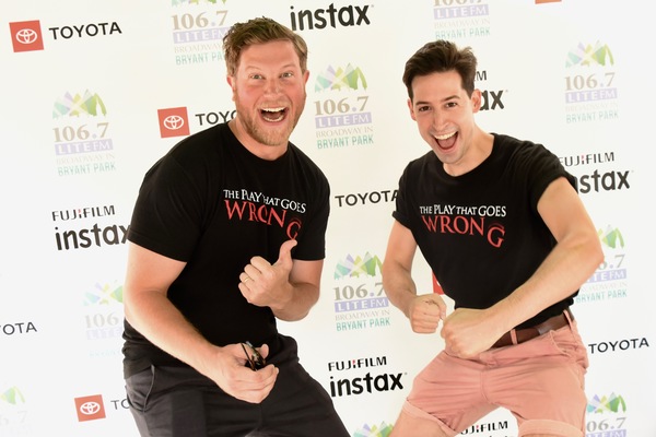 Photo Coverage: Cast Members From WAITRESS, SPONGEBOB, and More Perform at Broadway In Bryant Park Image