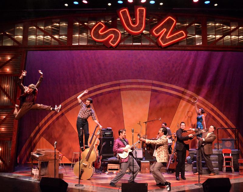 Review: MILLION DOLLAR QUARTET STRIKES IT RICH!!! 
at Laguna Playhouse Image