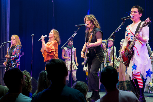 Photo Coverage: Broadway's Got the Beat! The Go-Go's Perform at HEAD OVER HEELS Image