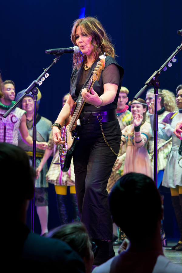 Photo Coverage: Broadway's Got the Beat! The Go-Go's Perform at HEAD OVER HEELS Image