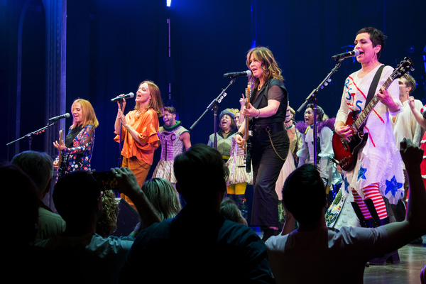 Photo Coverage: Broadway's Got the Beat! The Go-Go's Perform at HEAD OVER HEELS Image