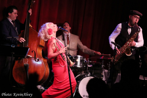 Photo Flash: Broadway at Birdland Welcomes Sweden's 'Queen of Swing' Gunhild Carling Image