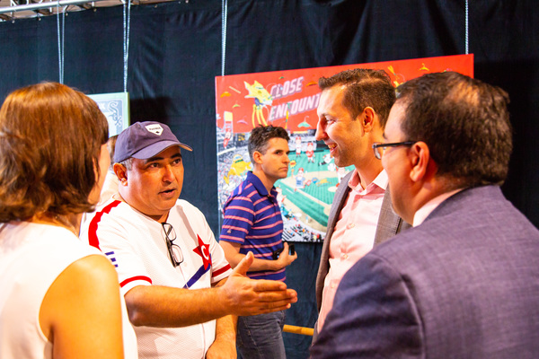 Photo Flash: Arena Stage Opens CUBAN SLUGGER Exhibit Image