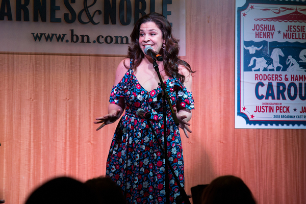 Photo Coverage: The Cast of CAROUSEL Celebrates Cast Recording Release at Barnes and Noble Image