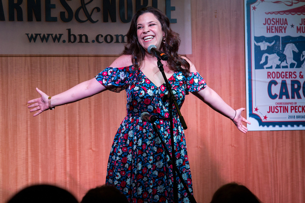 Photo Coverage: The Cast of CAROUSEL Celebrates Cast Recording Release at Barnes and Noble Image