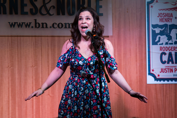 Photo Coverage: The Cast of CAROUSEL Celebrates Cast Recording Release at Barnes and Noble Image