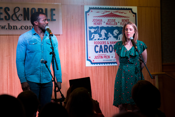 Photo Coverage: The Cast of CAROUSEL Celebrates Cast Recording Release at Barnes and Noble Image