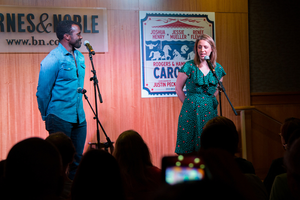 Photo Coverage: The Cast of CAROUSEL Celebrates Cast Recording Release at Barnes and Noble Image