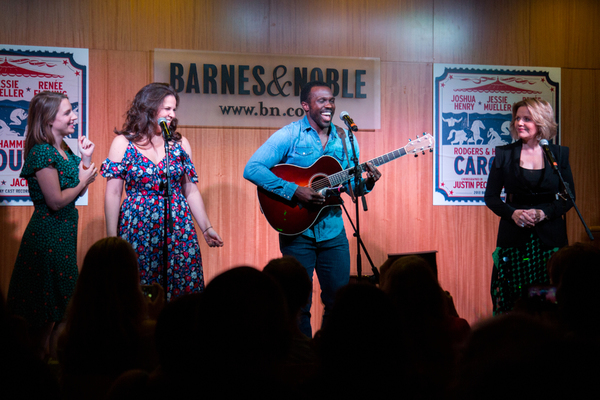 Photo Coverage: The Cast of CAROUSEL Celebrates Cast Recording Release at Barnes and Noble Image