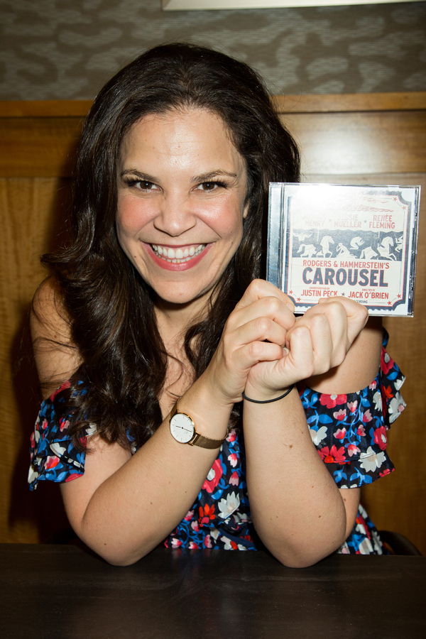 Photo Coverage: The Cast of CAROUSEL Celebrates Cast Recording Release at Barnes and Noble Image