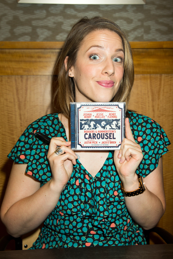 Photo Coverage: The Cast of CAROUSEL Celebrates Cast Recording Release at Barnes and Noble Image