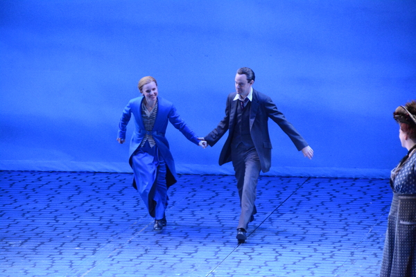 Lauren Ambrose and Harry Hadden-Paton Photo