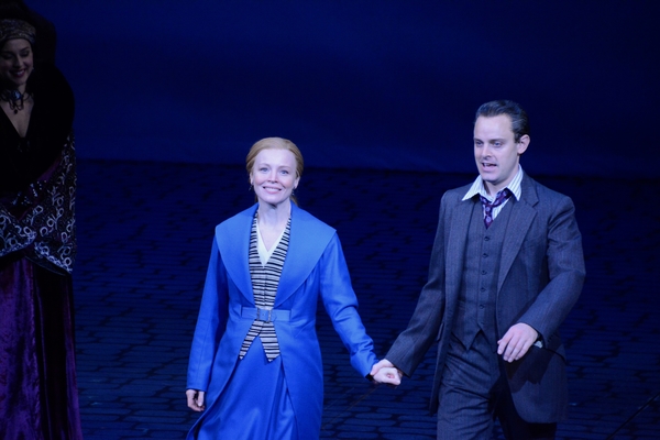 Photo Coverage: The Cast of MY FAIR LADY Celebrates its 100th Performance Image