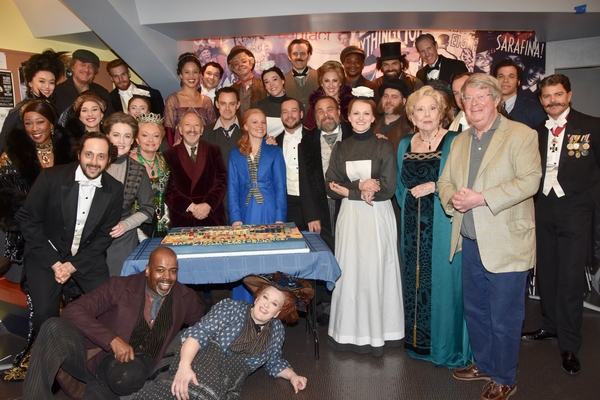 Photo Coverage: The Cast of MY FAIR LADY Celebrates its 100th Performance Image