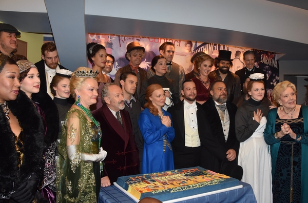 Photo Coverage: The Cast of MY FAIR LADY Celebrates its 100th Performance Image