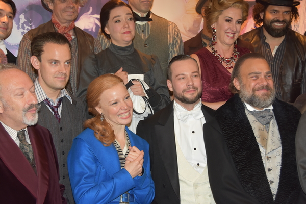 Photo Coverage: The Cast of MY FAIR LADY Celebrates its 100th Performance Image