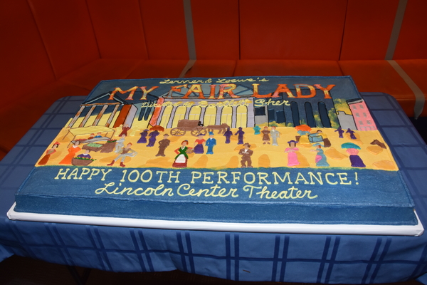 Photo Coverage: The Cast of MY FAIR LADY Celebrates its 100th Performance Image