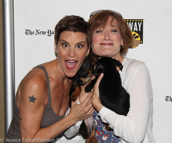 Photo Coverage: The Stars Come Out For Broadway Barks, Hosted by Bernadette Peters and Victor Garber Image