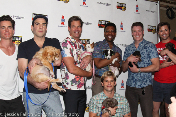Photo Coverage: The Stars Come Out For Broadway Barks, Hosted by Bernadette Peters and Victor Garber Image