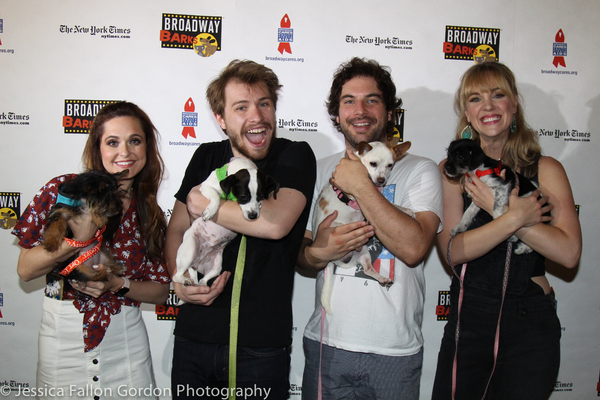 Photo Coverage: The Stars Come Out For Broadway Barks, Hosted by Bernadette Peters and Victor Garber Image