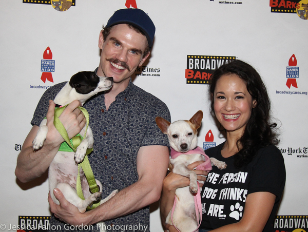 Photo Coverage: The Stars Come Out For Broadway Barks, Hosted by Bernadette Peters and Victor Garber Image