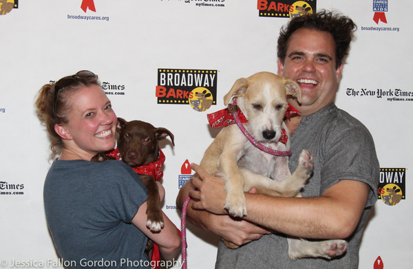 Photo Coverage: The Stars Come Out For Broadway Barks, Hosted by Bernadette Peters and Victor Garber Image