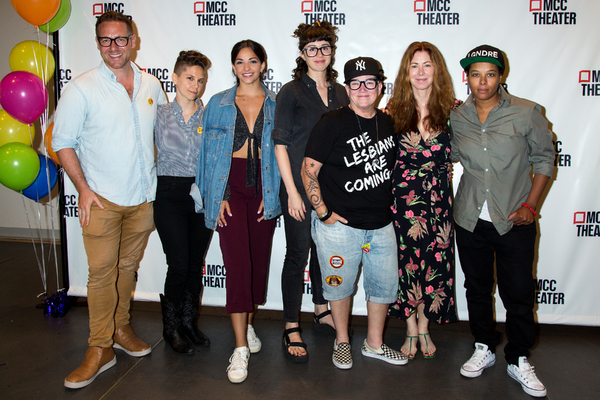 Mike Donahue, Jen Silverman, Ana Villafane, Adina Verson, Lea DeLaria, Dana Delany, C Photo