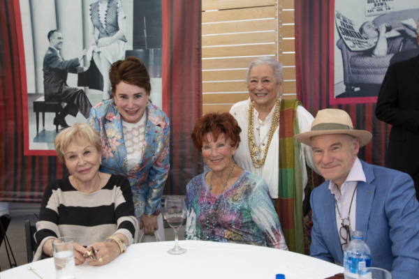 Michael Learned, Donelle Dadigan, Marion Ross, Joan Quin and Jim Meskimen Photo