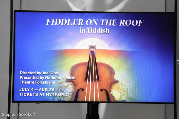 Photo Coverage: Inside Opening Night of FIDDLER ON THE ROOF in Yiddish 