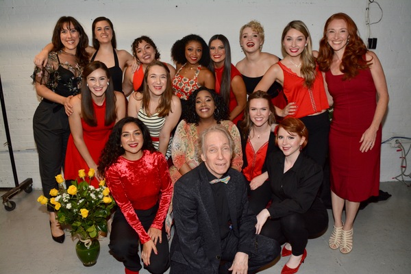 Scott Sigel joins the ladies of Broadway's Rising Stars-Melanie Gettler, Stephanie Ba Photo