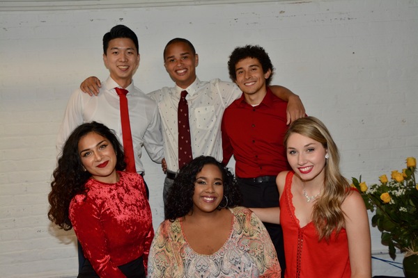 AMDA Students-Dongwoo Kang, William Taitel, Giancarlo Pinzon, Brittneyann Accetta, Gi Photo