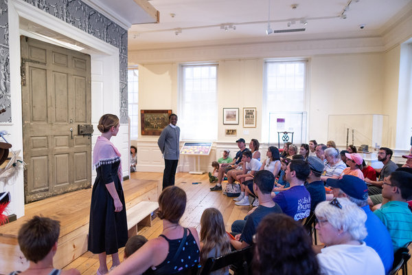Photo Flash: The Bostonian Society Presents the World Premiere of CATO AND DOLLY Image