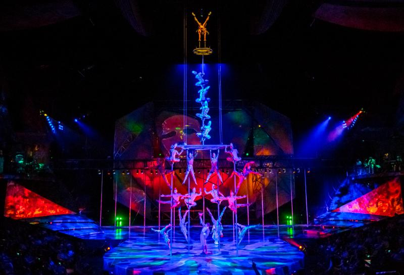 MYSTERE by Cirque du Soleil at Treasure Island Continues to Captivate Las Vegas Audiences 