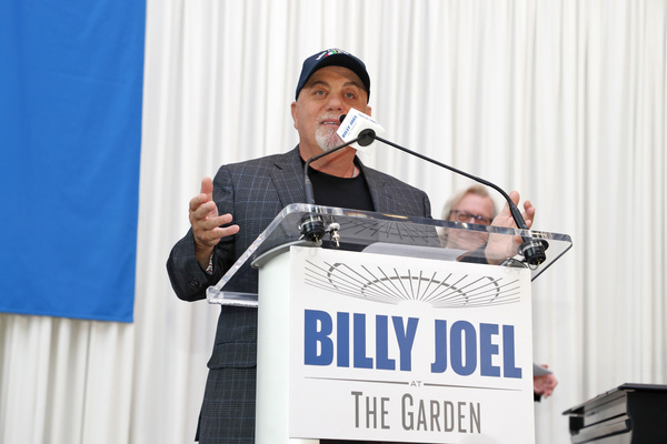 A press conference is held to honor Billy Joel's 100th show at Madison Square Garden  Photo