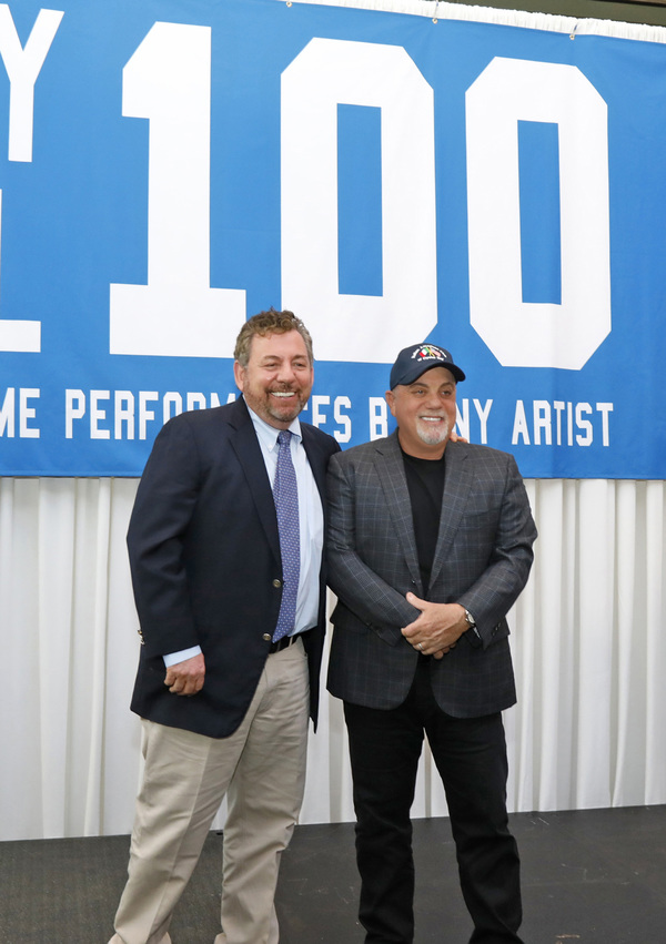 Photo Flash: Billy Joel Celebrates 100 Consecutive Monthly Shows at Madison Square Garden Image