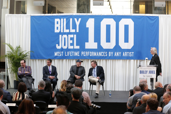 Photo Flash: Billy Joel Celebrates 100 Consecutive Monthly Shows at Madison Square Garden 