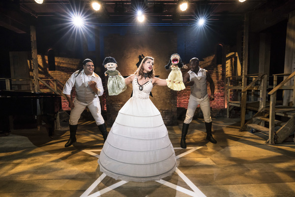 Photo Flash: First Look at SPAMILTON at the Menier Chocolate Factory Image