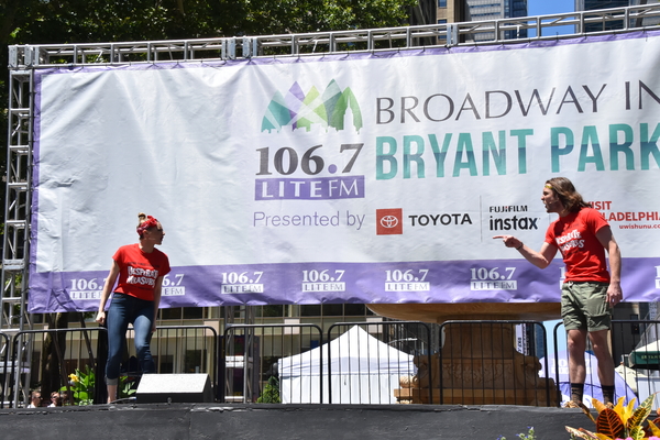Photo Coverage: PHANTOM, BEAUTIFUL and More Take the Stage at This Week's Broadway in Bryant Park! Image