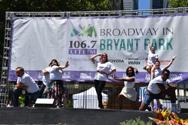 Photo Coverage: PHANTOM, BEAUTIFUL and More Take the Stage at This Week's Broadway in Bryant Park! Image