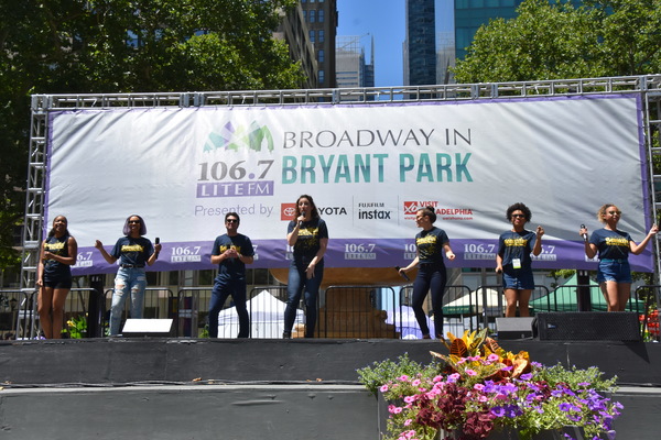 Photo Coverage: PHANTOM, BEAUTIFUL and More Take the Stage at This Week's Broadway in Bryant Park! Image