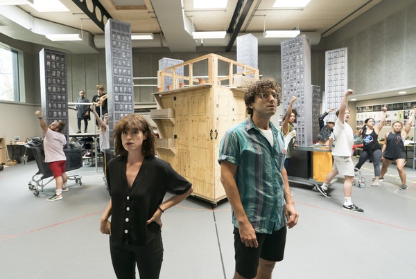 Photo Flash: Inside Rehearsal For LITTLE SHOP OF HORRORS at Regent's Park Open Air Theatre Image