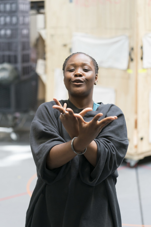 Photo Flash: Inside Rehearsal For LITTLE SHOP OF HORRORS at Regent's Park Open Air Theatre 