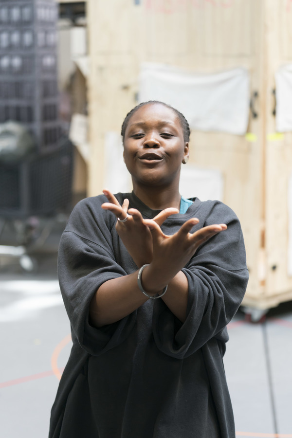 Photo Flash: Inside Rehearsal For LITTLE SHOP OF HORRORS at Regent's Park Open Air Theatre Image