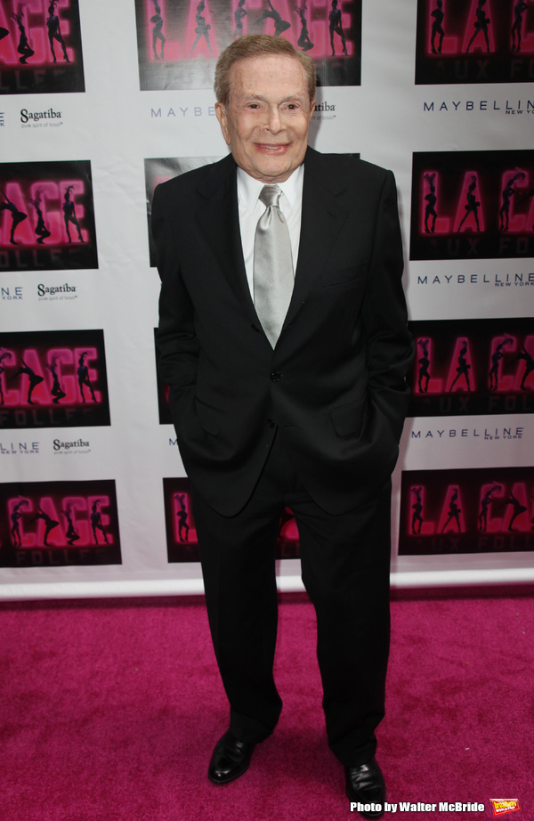 Jerry Herman attending the Broadway Opening Night Performance of "La Cage Aux Folles" Photo